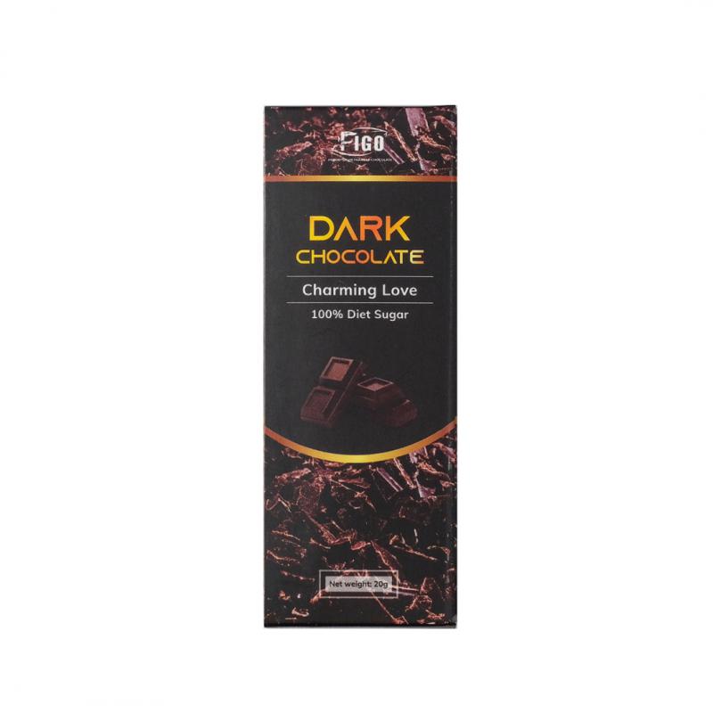 Dark Chocolate 100% Có Đường Ăn Kiêng FIGO 20g