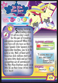 My Little Pony The Flim Flam Bros Series 2 Trading Card