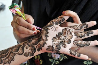 Verdant Double Shaded Henna Design