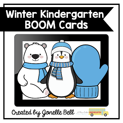 These math and ELA Winter Boom Cards are perfect for early childhood, Kindergarten or first grade to use during literacy centers or math centers, stations, rotations or post-assessment. Thees decks of Boom cards includes FREE set and they can be used for face to face, virtual or remote learning for early elementary students. Your students with love this self checking activity. Click to learn more about Boom Learning and Boom Cards. (preK, Kindergarten, homeschool, 1st grade) #kindergarten #boomcards