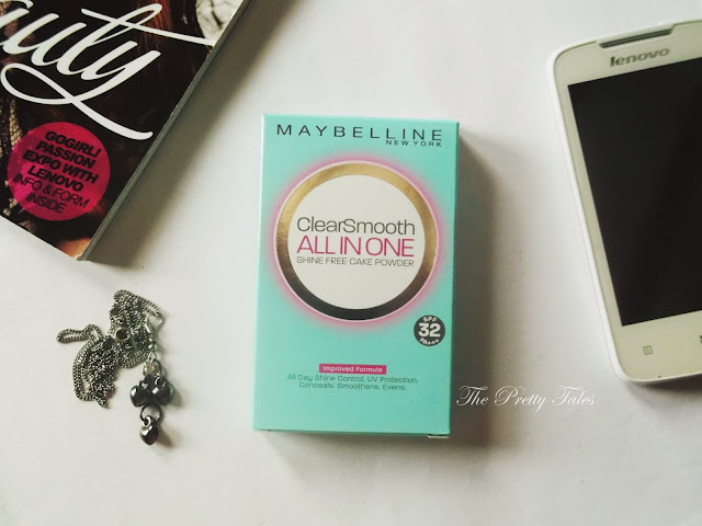 maybelline clear smooth all in one shine free cake powder honey review