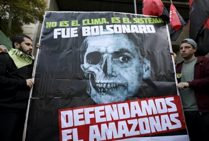 As Esquerdalhas Alemã e Argentina Protestam Contra o Intrépido Bolsonaro