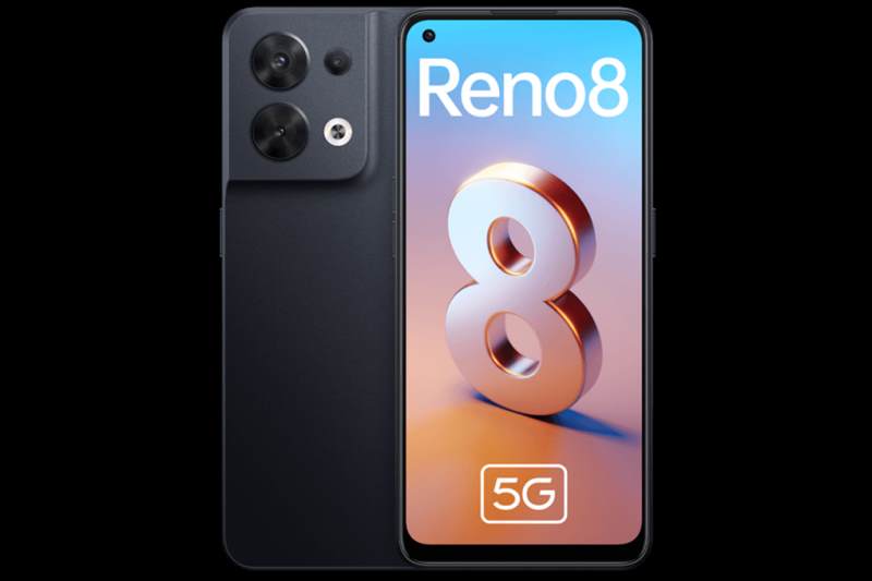 Điện thoại Oppo Reno8 5G 8GB/256GB Đen CPH2359- Hàng chính hãng