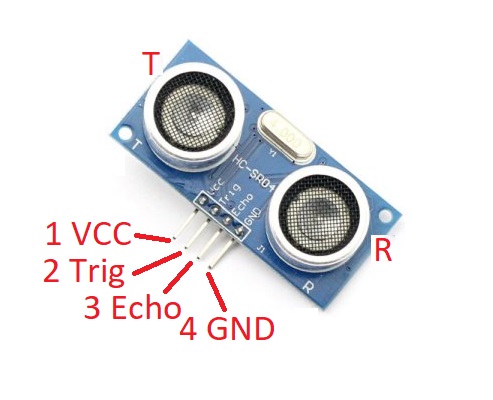 Menggunakan Module Sensor Ultrasonic HC SR04 Pengukur Jarak 2-400cm ...