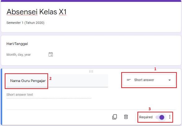 Cara Membuat Absen Online Di Google Form Tutorial Lengkap Review Teknologi Sekarang