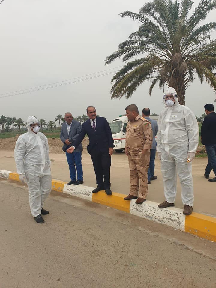 قطاع الفارس ينسب مفرزة طبية الى جسر بزيبز لفحص الوافدين الى محافظة الانبار الموقع الرسمي لدائرة صحة الانبار