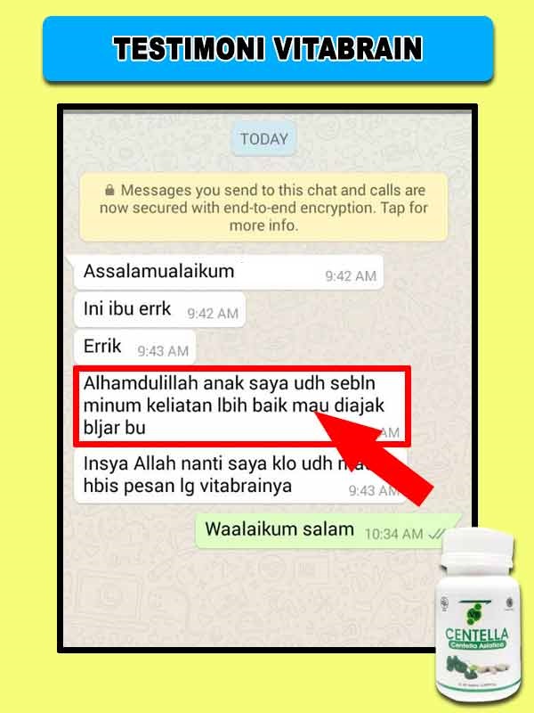 Testimoni Vitabrain Anak Susah Belajar