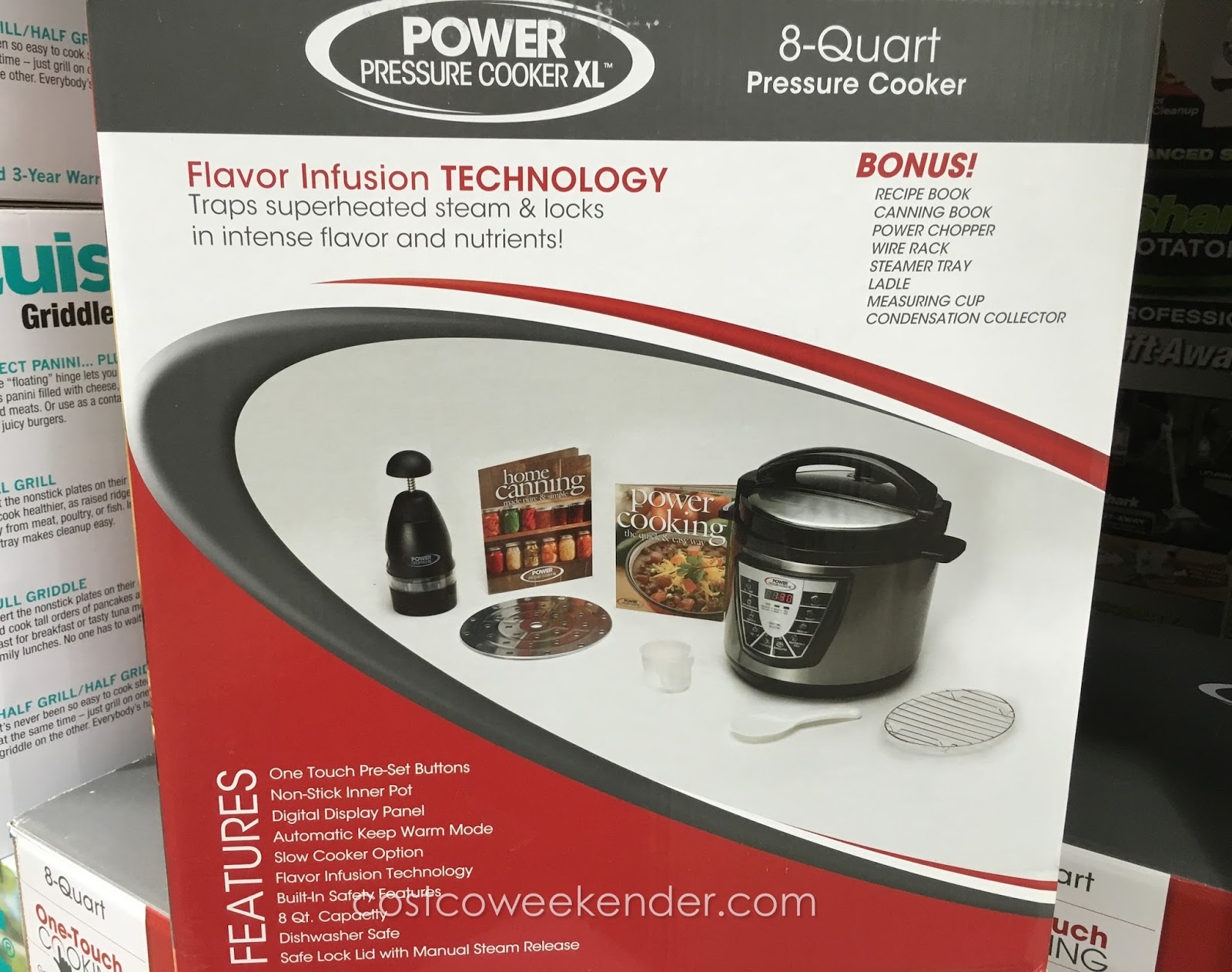 Tristar PPC-8 Power Pressure Cooker XL (8qt) | Costco Weekender