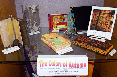 AUTUMN DISPLAY AT THE LIBRARY
