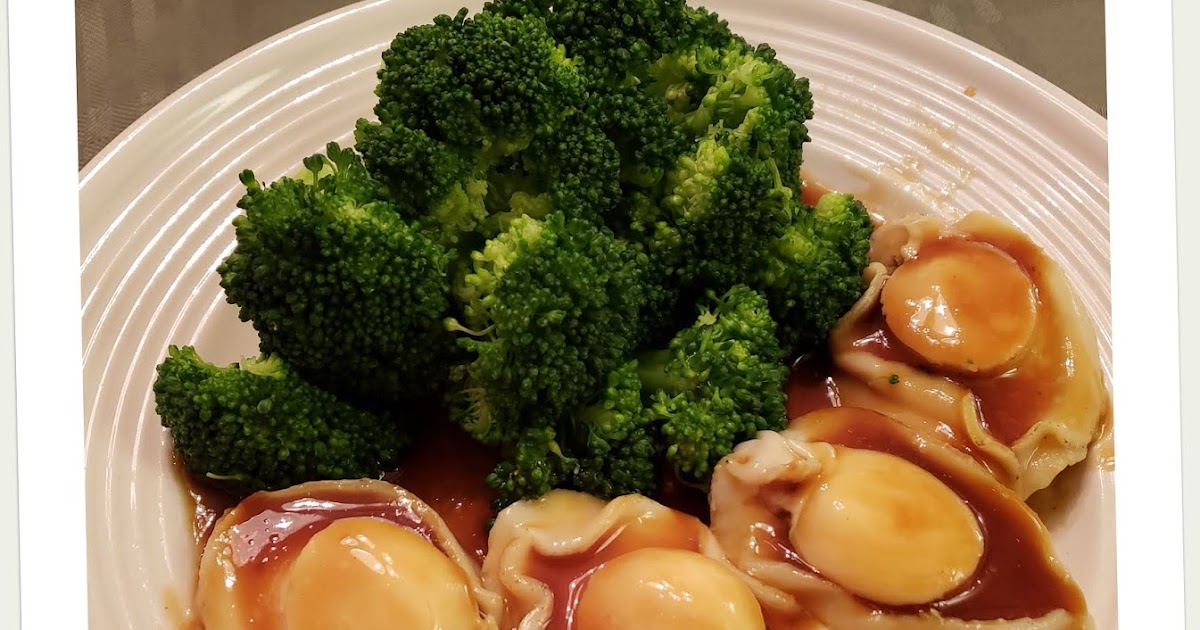 Little Bellevue Kitchen Braised Abalone with Broccoli