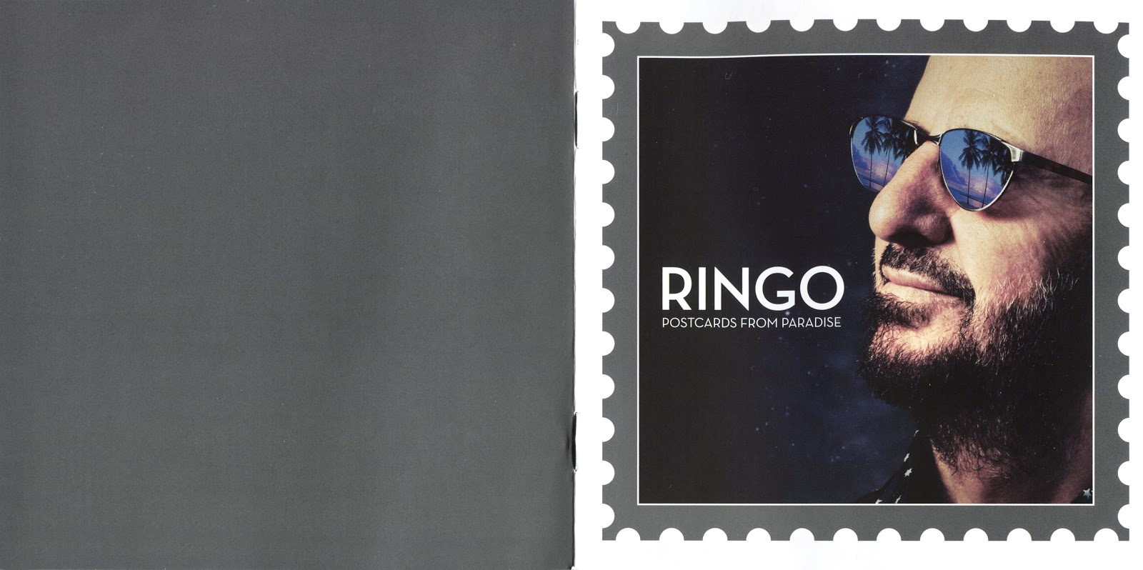 The BEATLES Illustrated Postcards From Paradise Ringo Starr