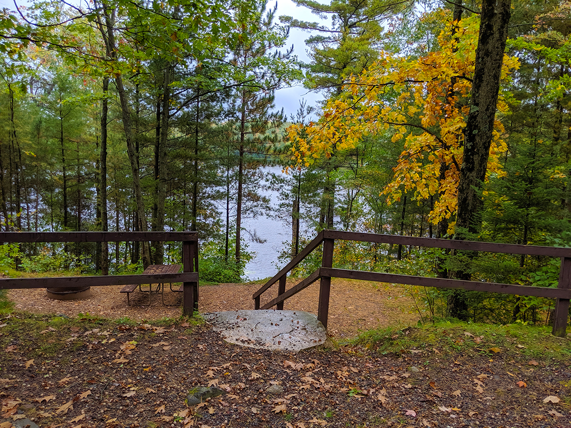 Hiking Otter Lake County Park
