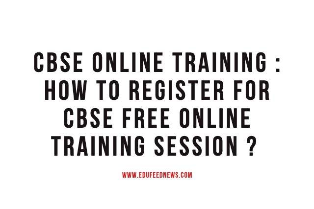 cbse online teacher training