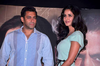 Salman with Katrina Kaif at Launch of 'Ek Tha Tiger' first song 'Mashallah'