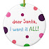 Dear Santa.. | Fun Christmas Ornaments for Kids