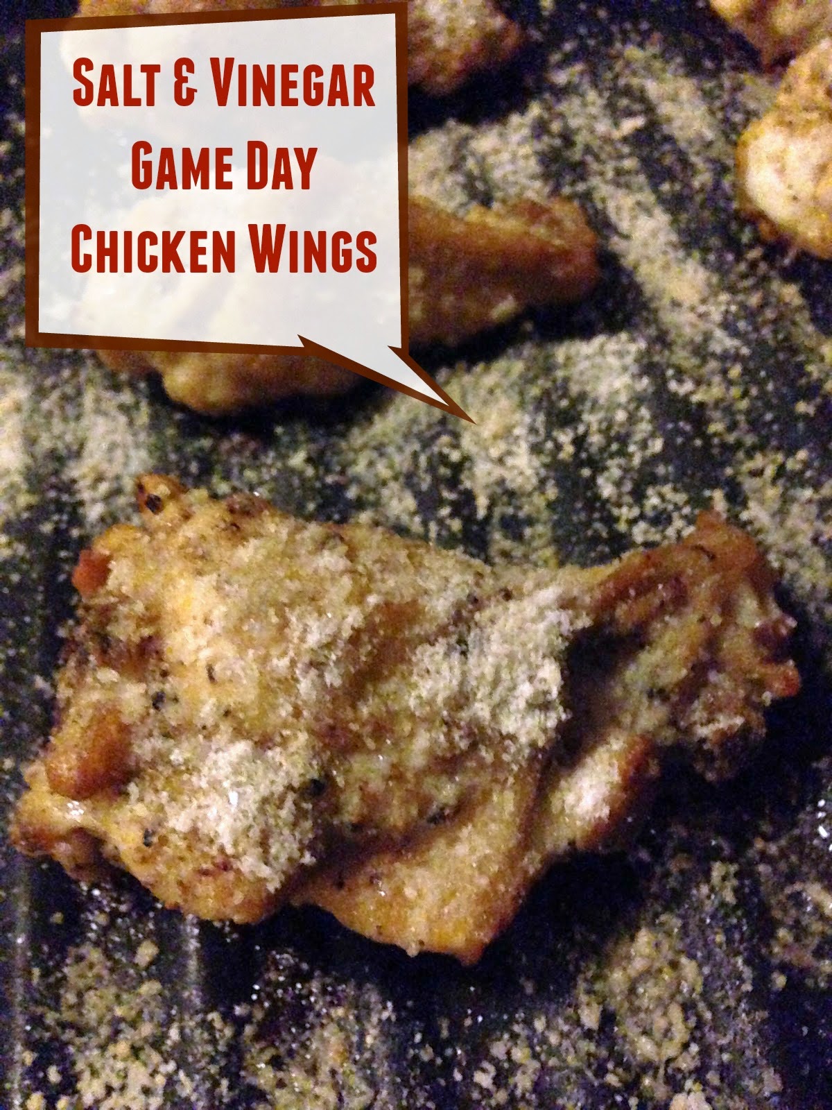 Salt and Vinegar Game Day Chicken Wings
