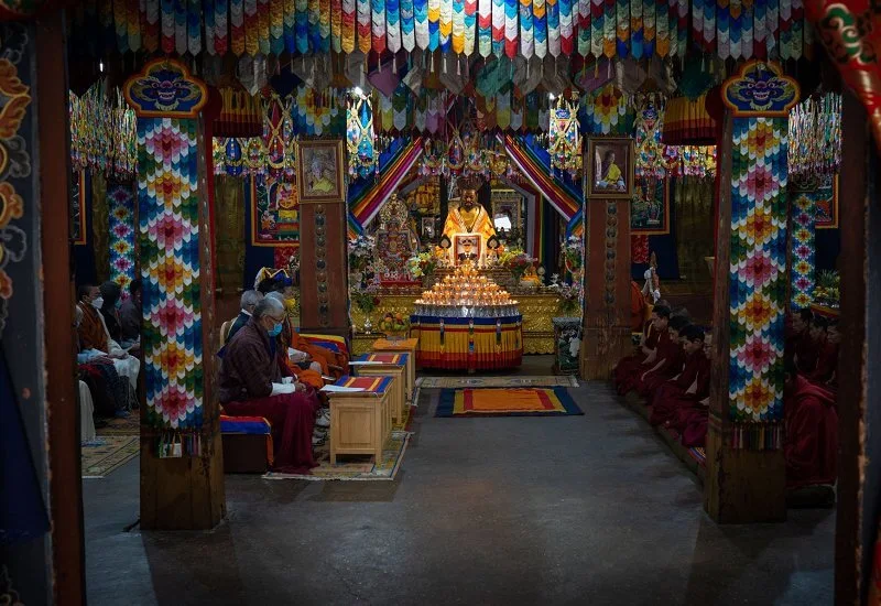 King Jigme Khesar Namgyel and Queen Jetsun Pema offered prayers in memory of Prince Philip, Duke of Edinburgh