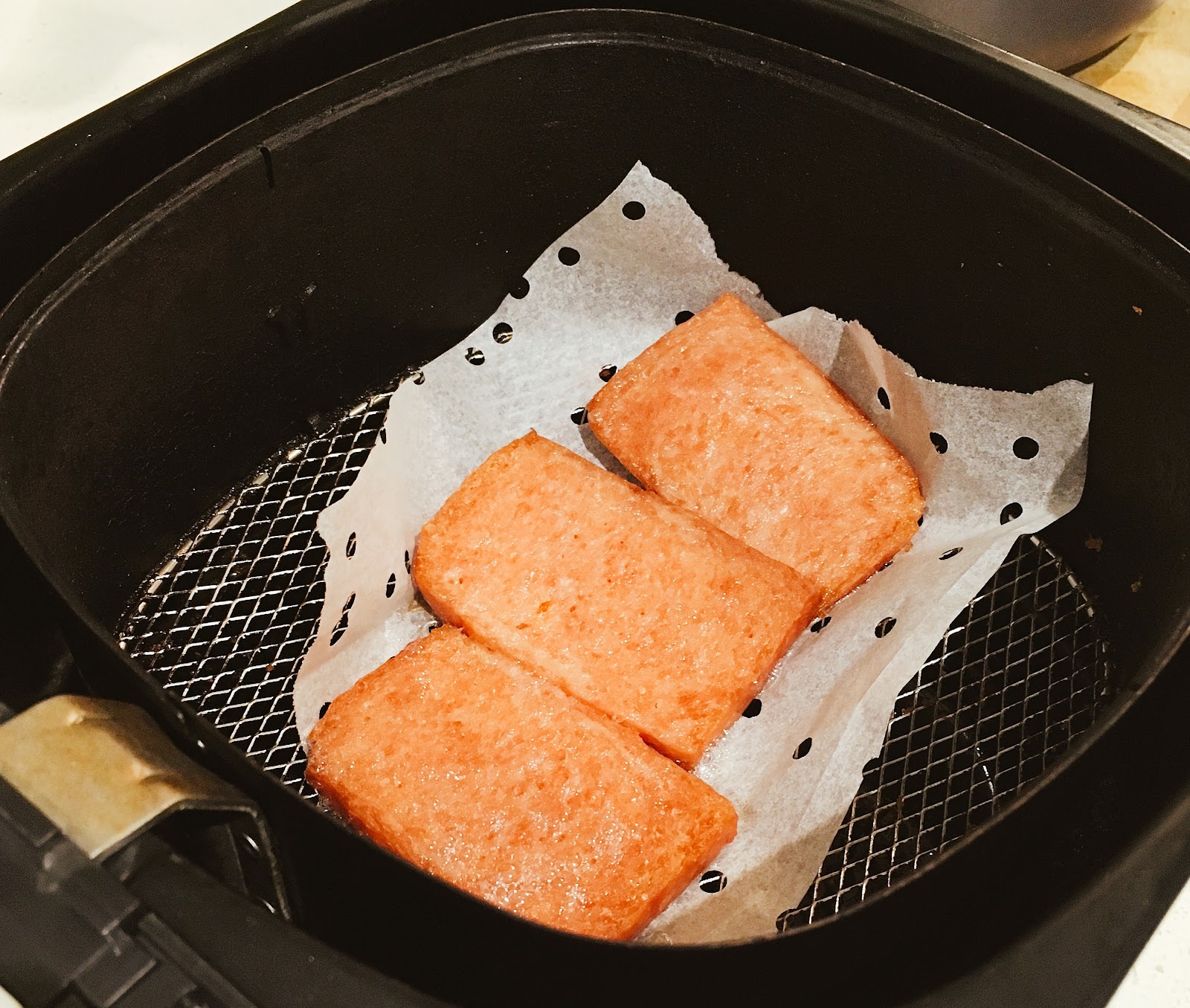 Air Fryer Recipe, Pressure Cooker Recipe, Korean Food Air Fry Spam