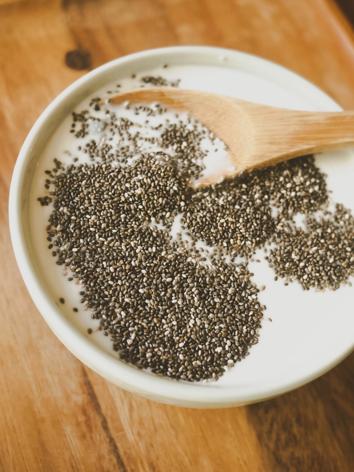 No Pasta for Penguins Chia Seed & Coconut Pudding with Raspberry Sauce