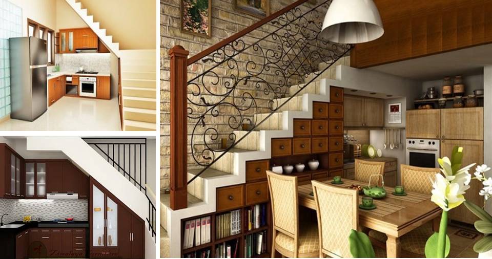 Kitchen Design Under Stairs Architecture House