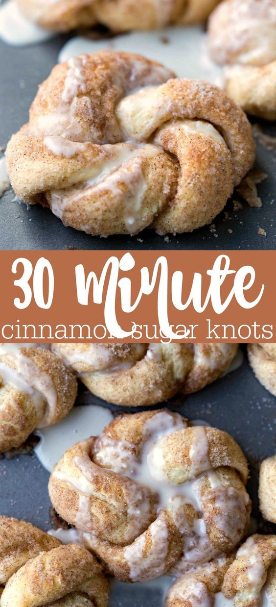 Since these cinnamon sugar knots are so easy to make, they are an easy ...