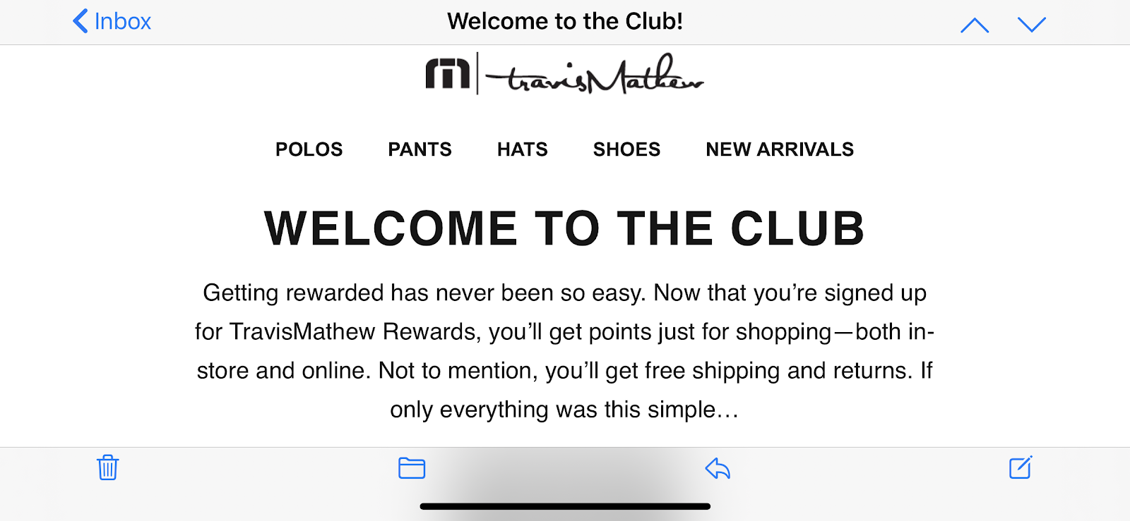 The 1 Writer in Golf TM Rewards from Travis Mathew Jump on in because the Fun Never Ends