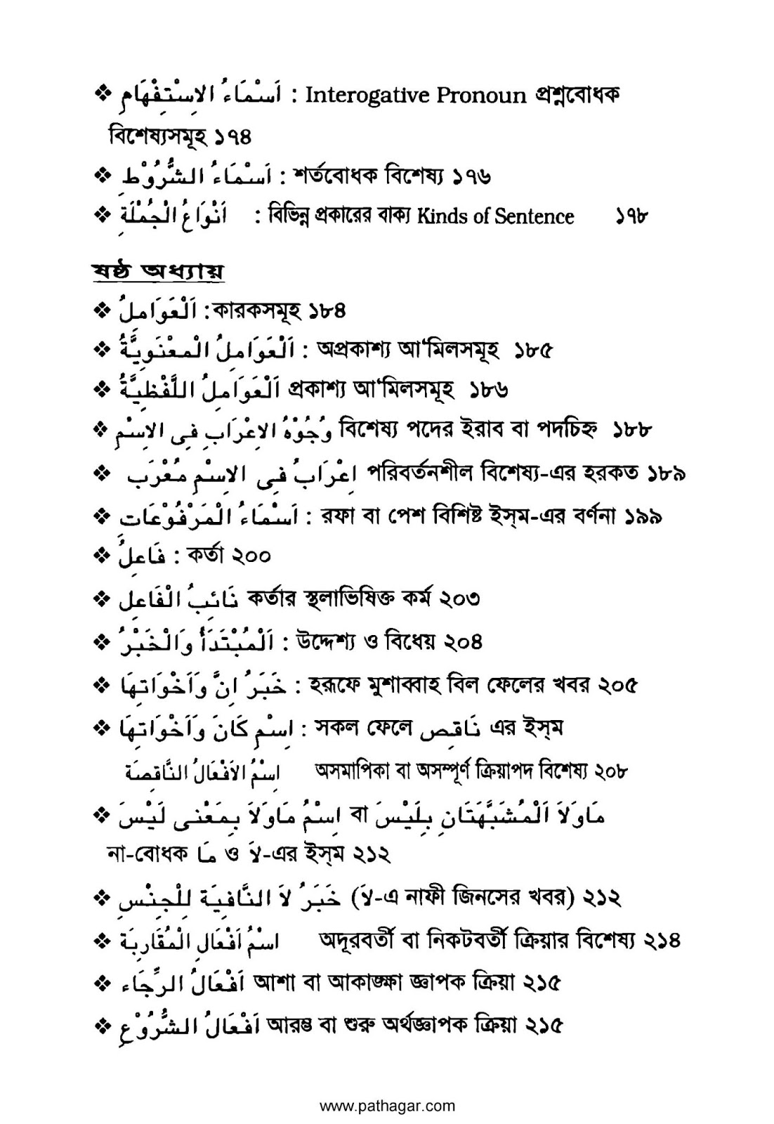 আরবি ব্যাকরণ pdf download- আরবি ব্যাকরণ বই