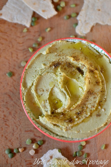 "Houmous" de pois cassés