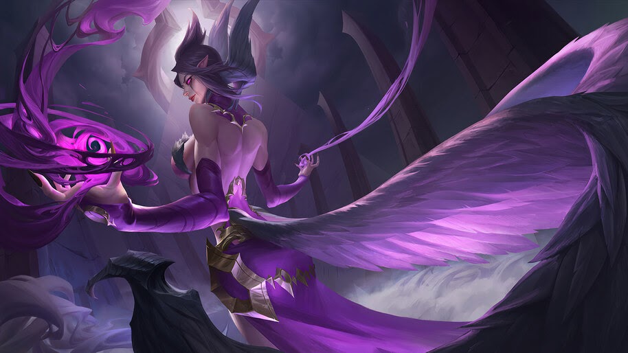 Morgana, LoL, Art, 4K, #7.2641