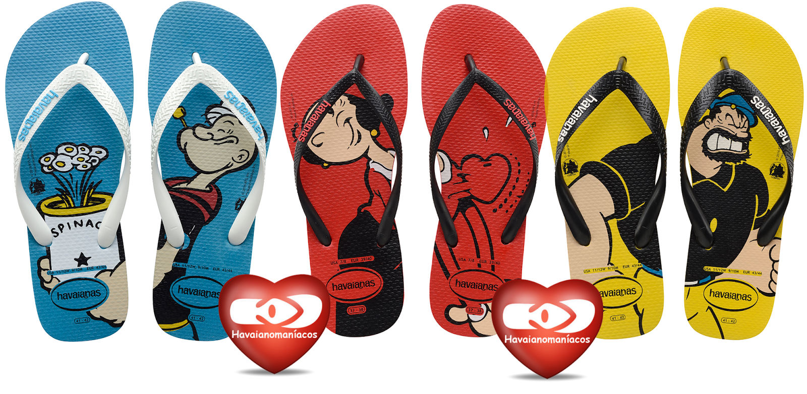 havaianas popeye