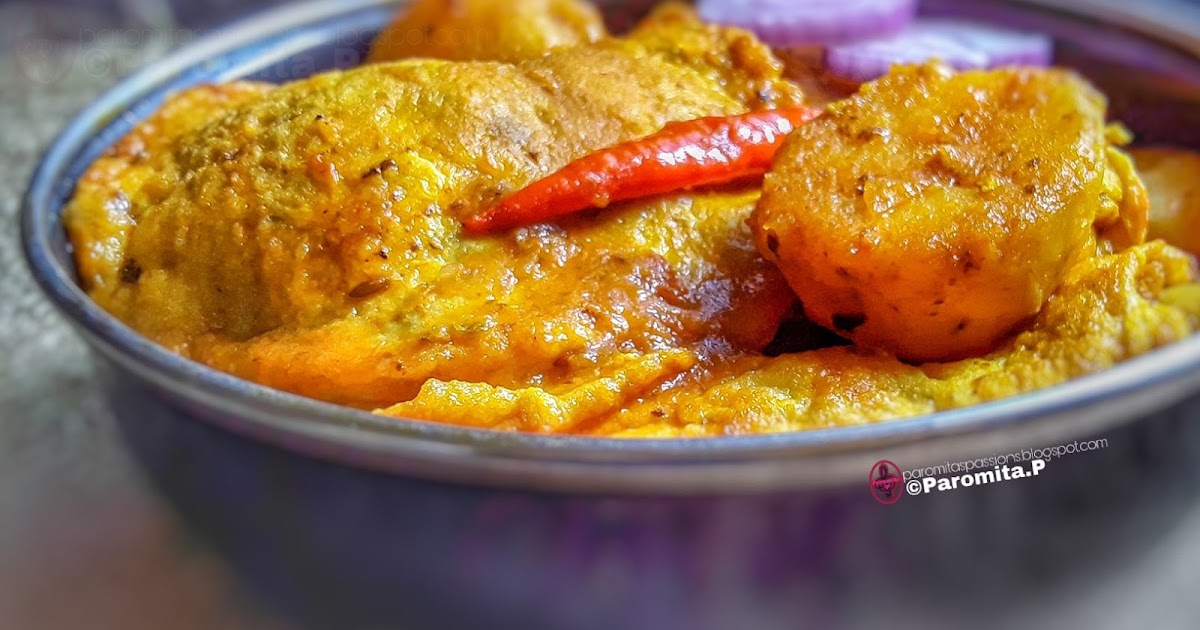 Egg Omelette Curry Paromita's Passions