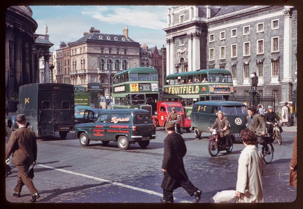 30 Amazing Color Photographs of Dublin, Ireland in 1961 ~ Vintage Everyday