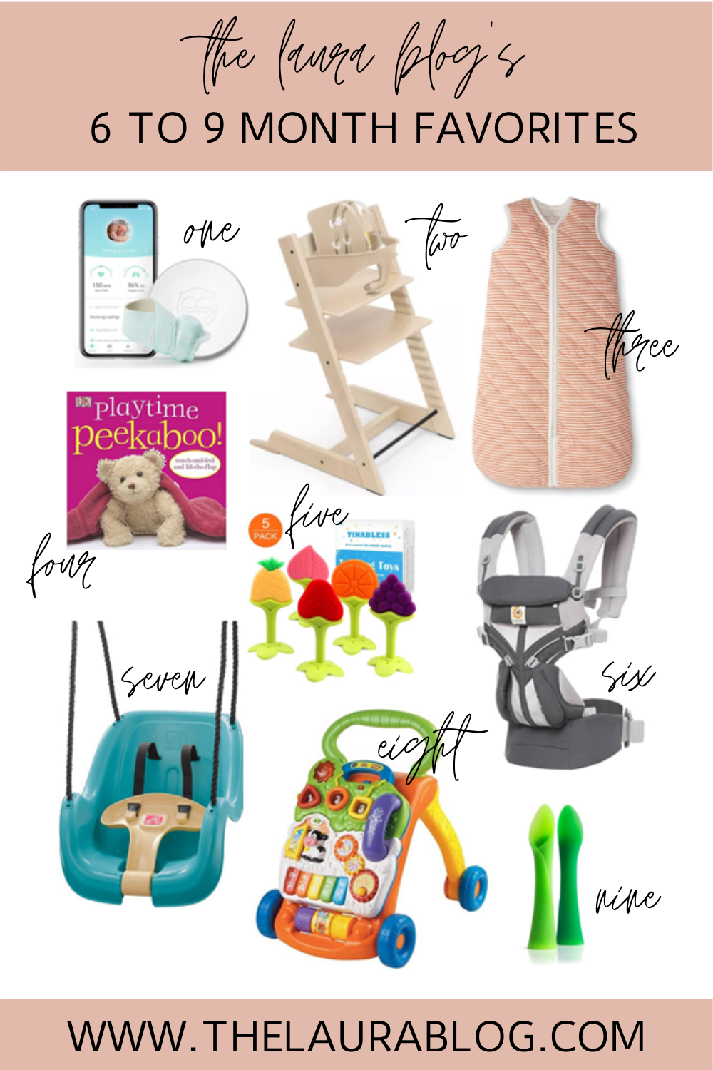 Baby Essentials: 6-9 Months