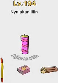 Brain Out : Nyalakan Lilin Brain Out Ini Jawaban Level 194