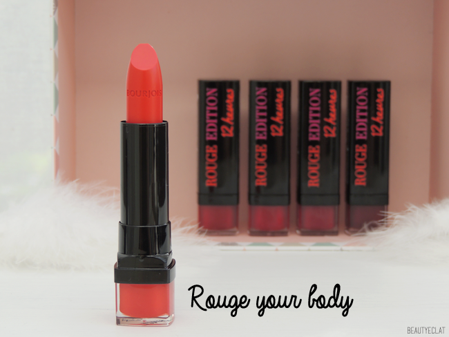 revue avis test bourjois red in the city rouge edition 12 heures rouge edition velvet swatch swatches rouge your body