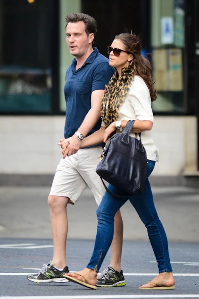 Swedish Princess Madeleine and her boyfriend Chris O'Neill went for food shopping in Wholefoods, New York