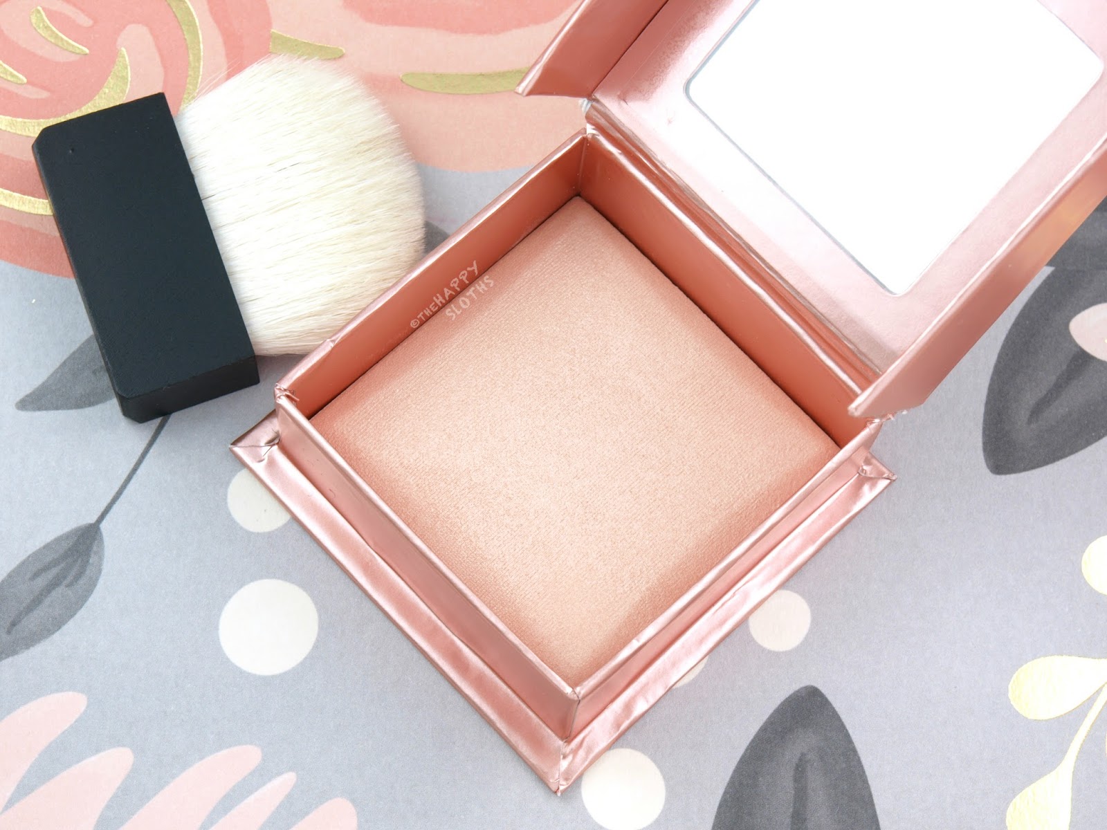 Benefit Dandelion Twinkle Highlighter: and Swatches | The Happy Sloths: Beauty, Makeup, and Skincare Blog with Reviews and Swatches