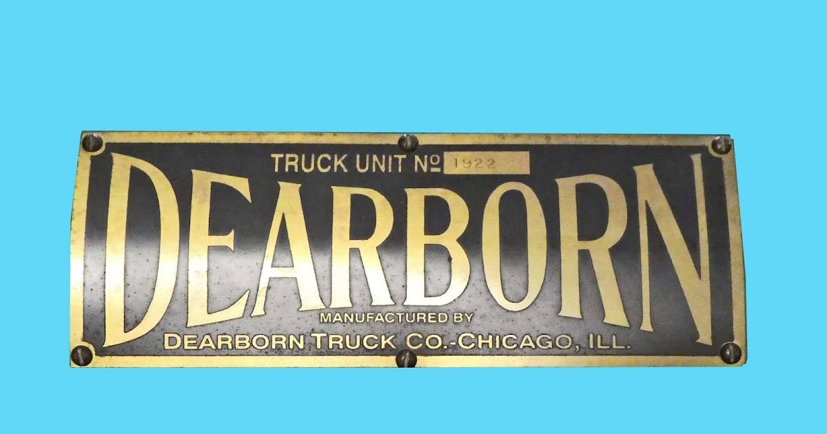 American Auto Emblems DEARBORN TRUCK