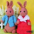 patron gratis conejo amigurumi, free pattern amigurumi rabbit