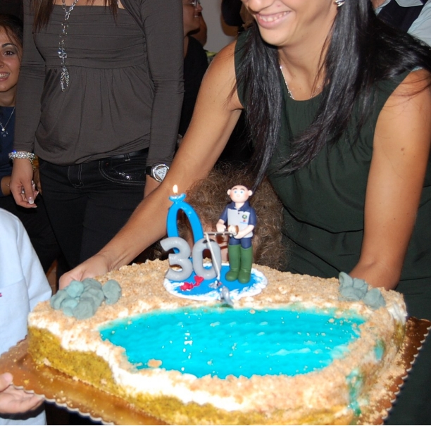 Set 6 Decorazioni Per Torta Pescatore - Topper Buon Compleanno E Tema Pesca Per Feste Fai Da Te - 2