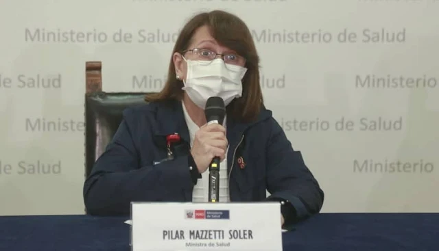 Pilar Mazzetti, Ministra de Salud
