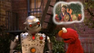Elmo helps to The Memorybot. Memory jumps on Elmo and begins counting. Sesame Street The Best of Elmo 2
