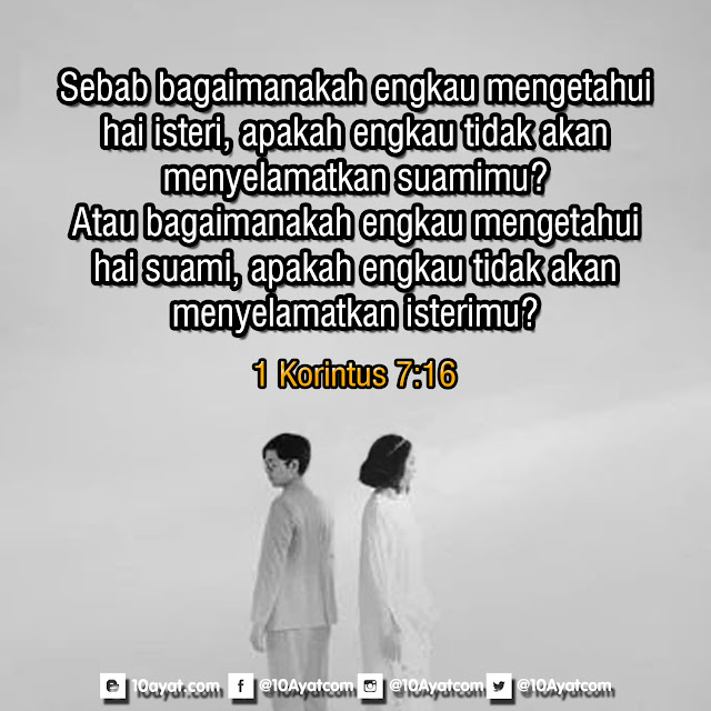 1 Korintus 7 16