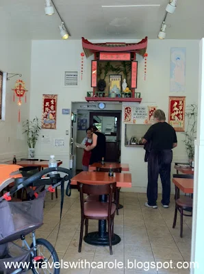 interior of Vegi Food in Berkeley, California