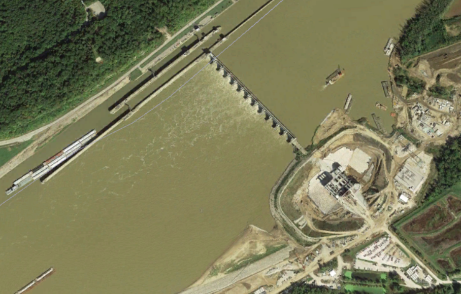 Industrial History Cannelton Locks, Dam and Hydro Power