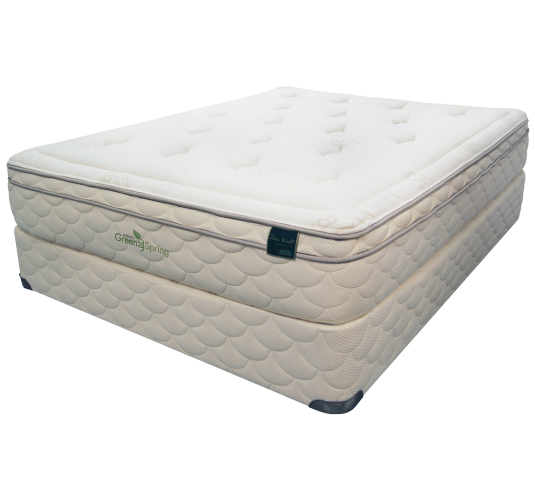 Natura Greenspring Pocketed Coil and Latex Mattress for Sciatica and