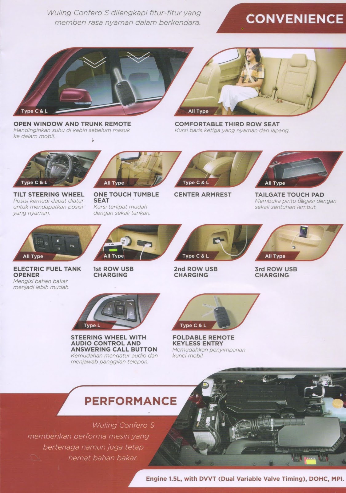 Brosur Wuling Confero Best Wuling