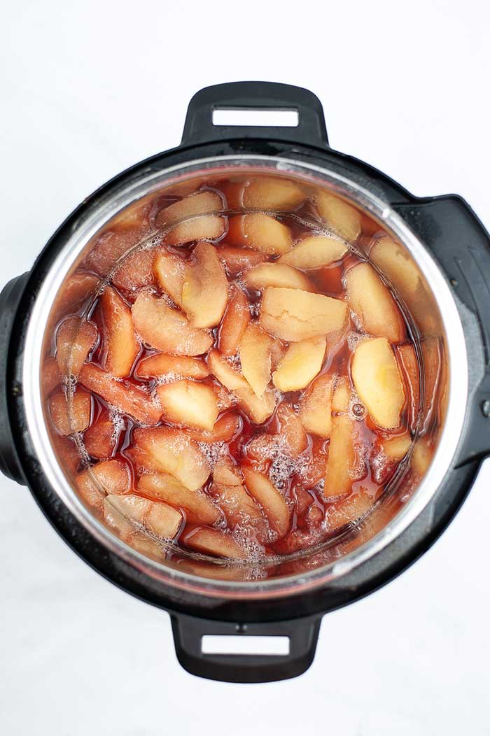 Homemade Applesauce With Strawberries (Instant Pot, Crock Pot, or Stove