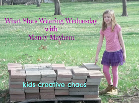What she's wearing Kids purple tutu fashion Mayhem