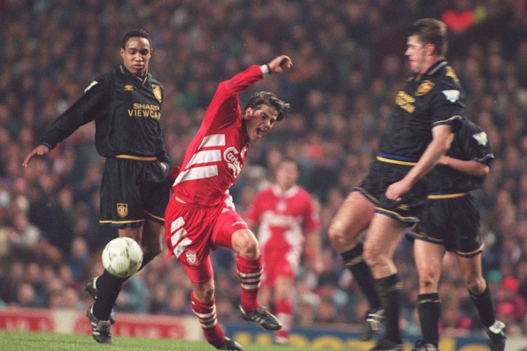 TWB22 Premier League 1993 1994 Liverpool Manchester United